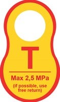 Plastic tag-T-56x33mm