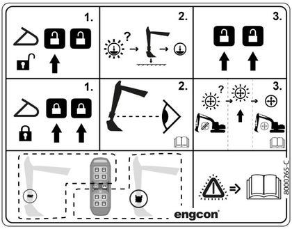Decal - QSC operation - 185x143mm