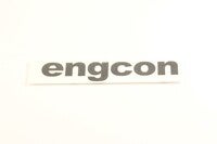 Decal - engcon - Cut out 155x30 - Black