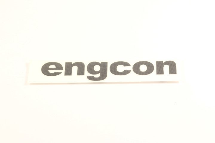 Decal - engcon - Cut out 155x30 - Black