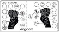 Decal - MIG2 - Liebherr - Track control