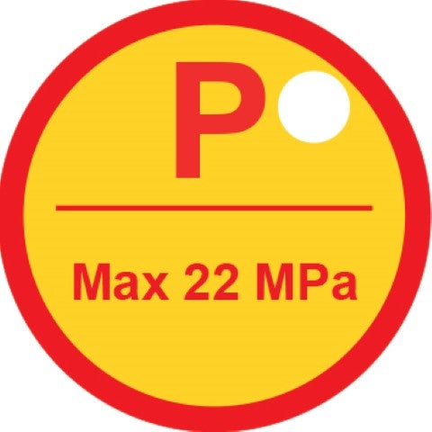 Plastic tag-P-22MPa-30mm