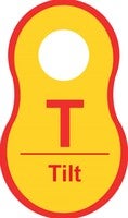Plastic tag-Tilt-56x33mm