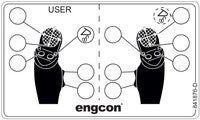 Decal - Joystick - Liebherr - Empty