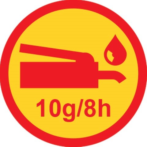Decal - Lubricant 10g - 30mm