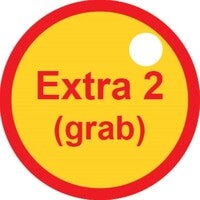 Plastic tag-Extra 2-Grab-30mm