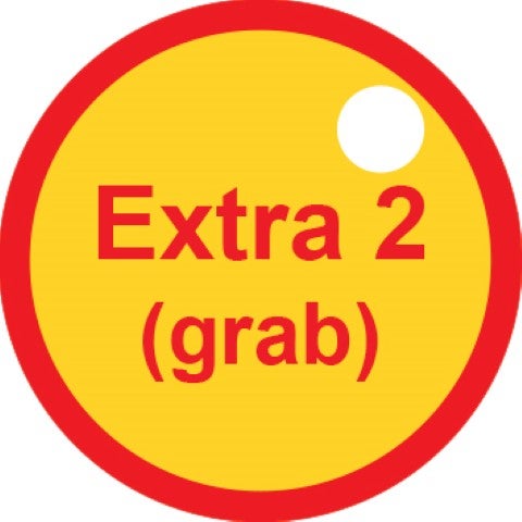Plastic tag-Extra 2-Grab-30mm