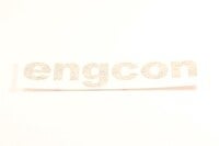 Decal - engcon - Cut out 198x40 - Black