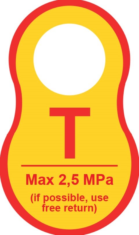 Plastic tag-T-56x33mm