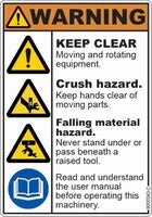 Decal - Warning on Tiltcylinder for NA - 70x67