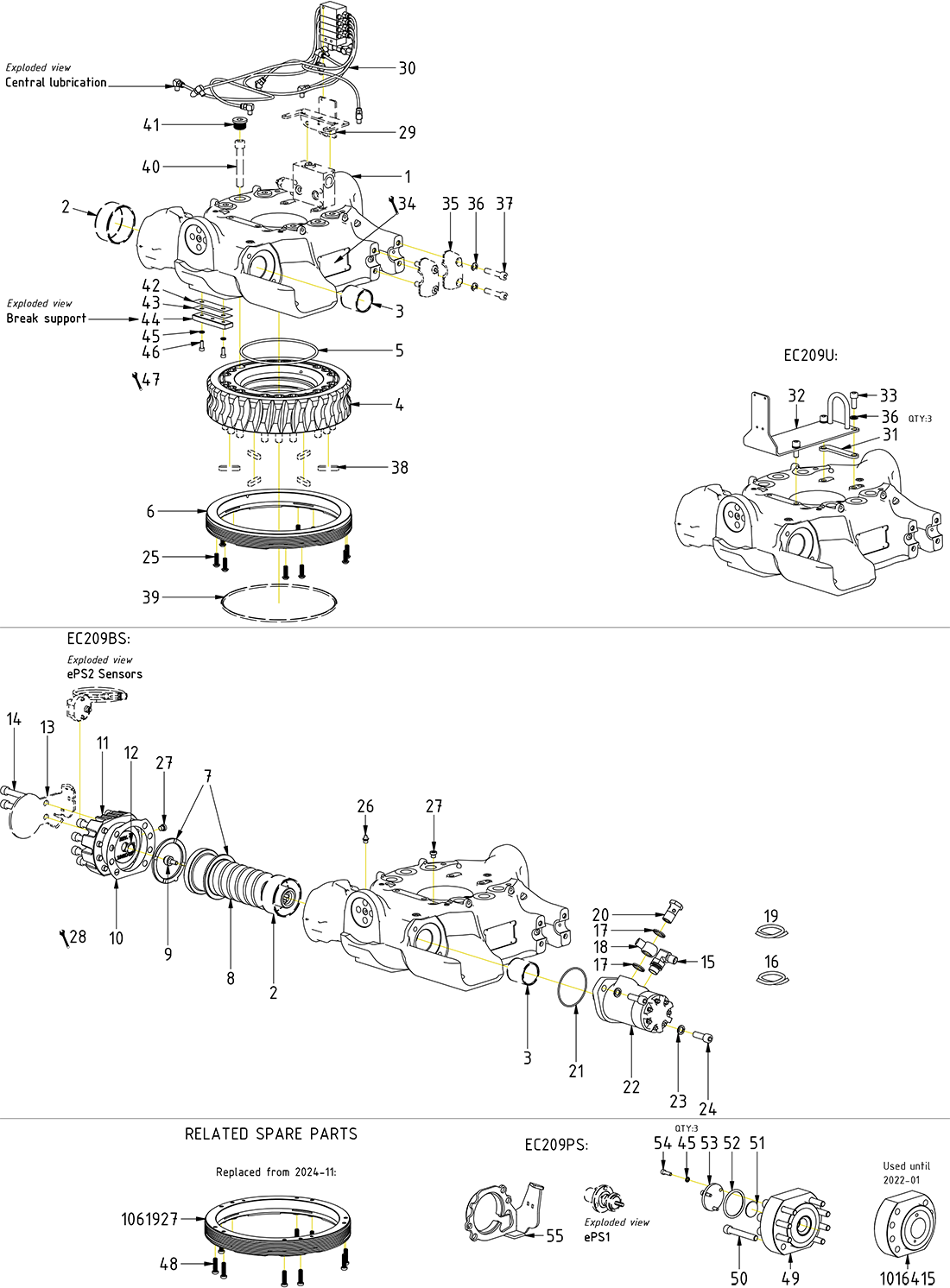 Eng Components Main components | Engcon Spare Parts