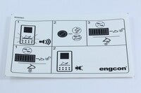 Decal - Quick hitch lock - ss9-2