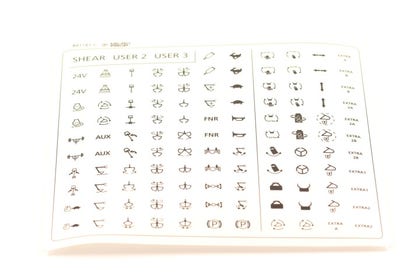 Decal - Symbol sheet - MIG2
