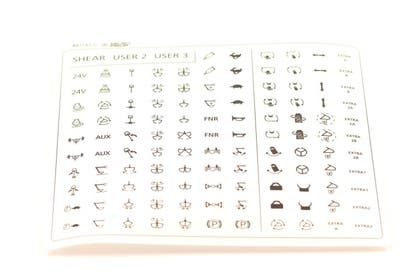 Decal - Symbol sheet - MIG2