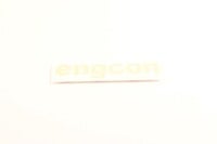 Decal - engcon - Cut out 115x23 - Yellow