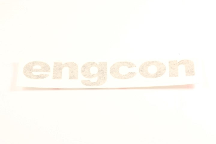 Decal - engcon - Cut out 198x40 - Black