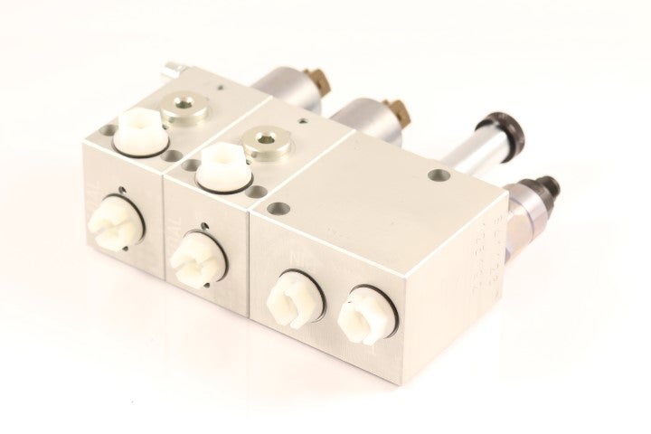 Pressure reducer PY-DC2-Double incl safety block-without Coi