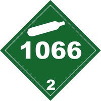 Decal - UN1066 - 150x150mm