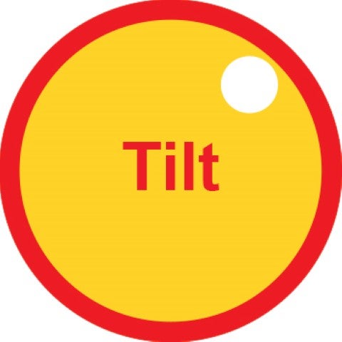 Plastic tag-Tilt-30mm