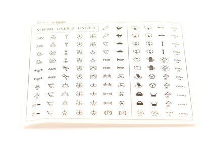 Decal - Symbol sheet - MIG2
