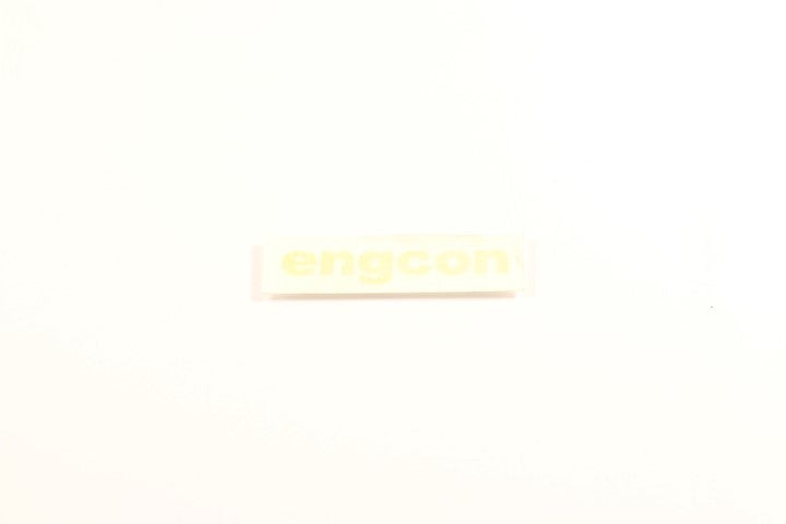Decal - engcon - Cut out 68x13 - Yellow
