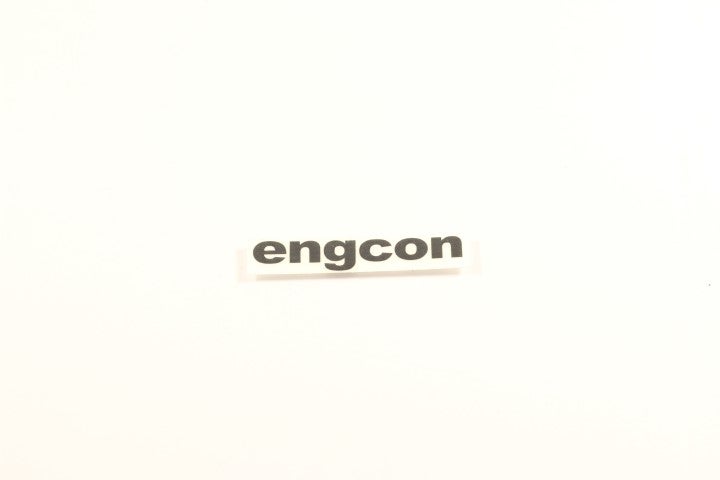 Decal - engcon - Cut out 68x13 - Black