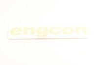 Decal - engcon - Cut out 198x40 - Yellow