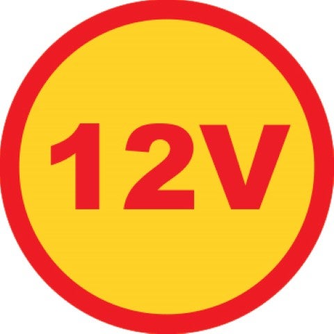 Decal - 12V - 30mm