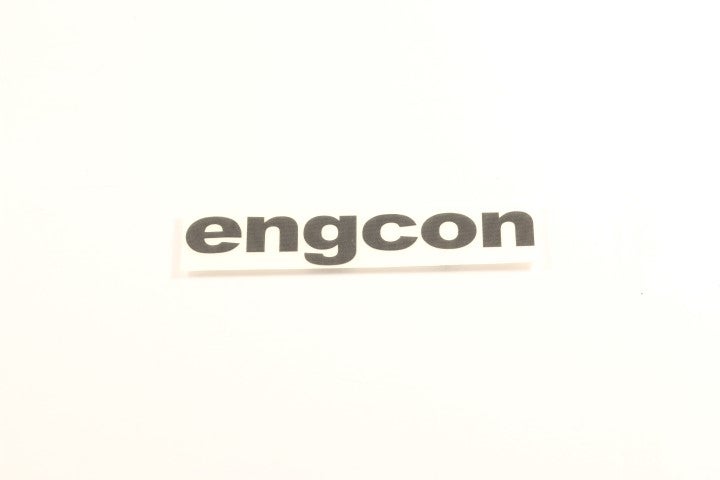 Decal - engcon - Cut out 115x23 - Black